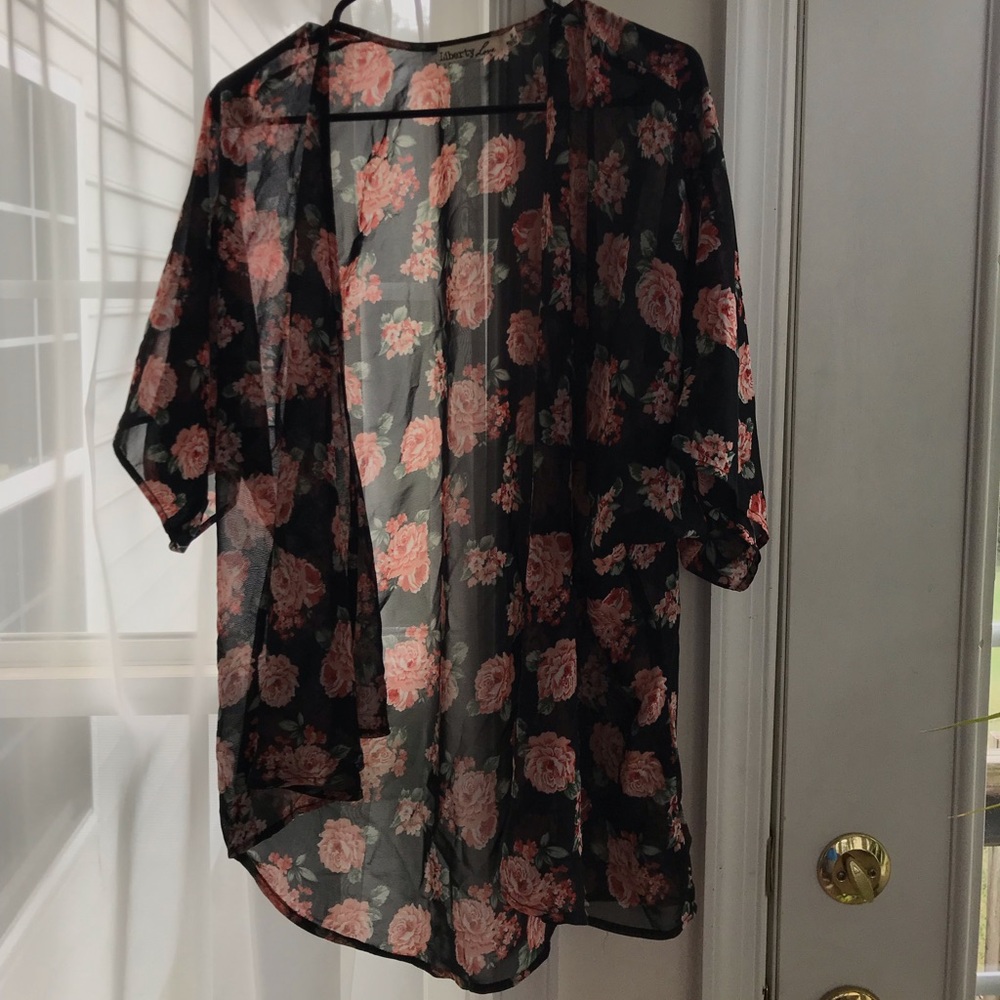 Floral cardigan